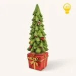 Figurka Choinka LED 64 cm Santa Lila zielona