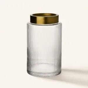 Wazon szklany cylinder 25 cm Serenite