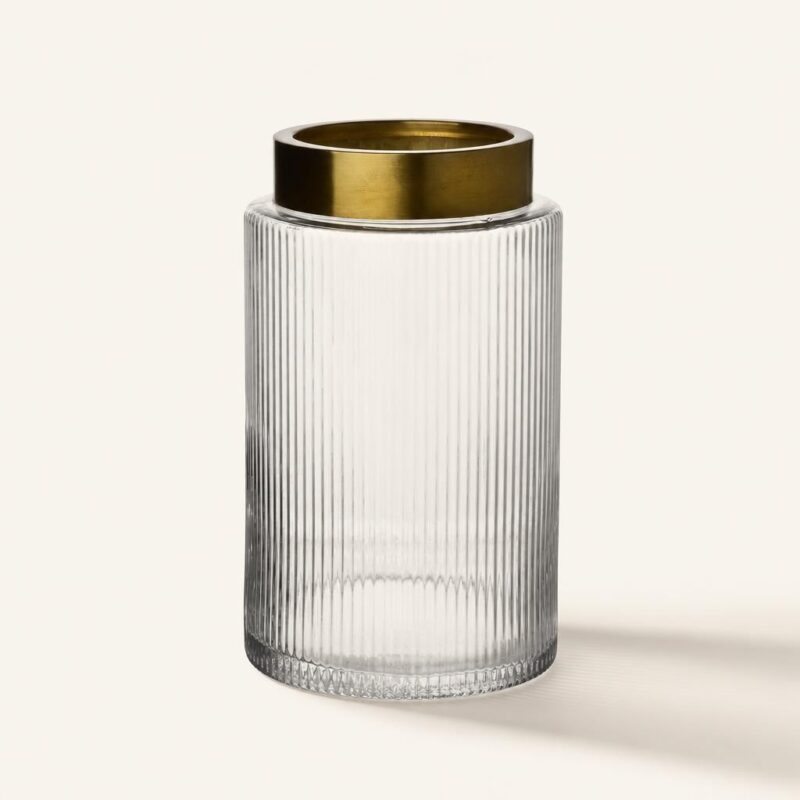 Wazon szklany cylinder 25 cm Serenite