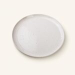 Talerz obiadowy ceramiczny płytki 28,5 cm Basic Nature