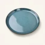 Talerz obiadowy ceramiczny płytki 27,5 cm Basic Nature turkusowy
