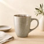 Kubek ceramiczny 350 ml Basic Nature beżowy