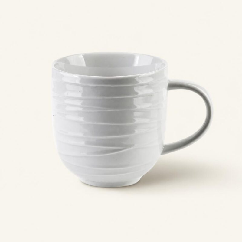 Kubek porcelanowy 310 ml Basic biały