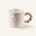Kubek ceramiczny 300 ml Maggie różowy