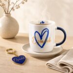Kubek porcelanowy 350 ml dla dziadka biały