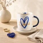 Kubek porcelanowy 350 ml dla dziadka biały