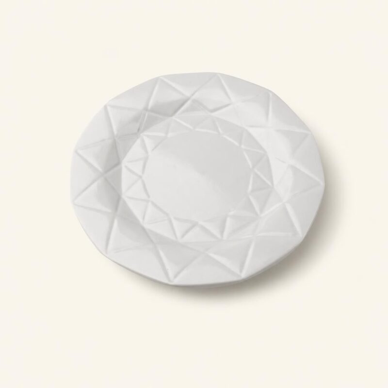 Talerz obiadowy ceramiczny 24 cm Adel Grey szary