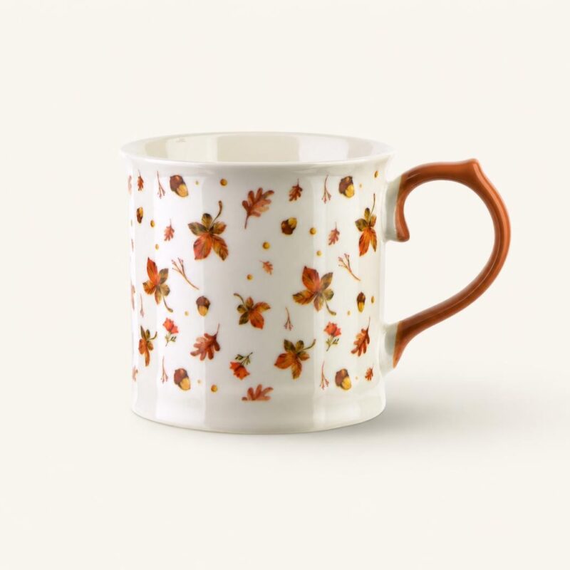 Kubek porcelanowy 350 ml Rado w liście