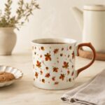 Kubek porcelanowy 350 ml Rado w liście