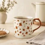 Kubek porcelanowy 350 ml Rado w liście