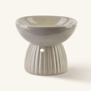 Kominek ceramiczny 10 cm beżowy