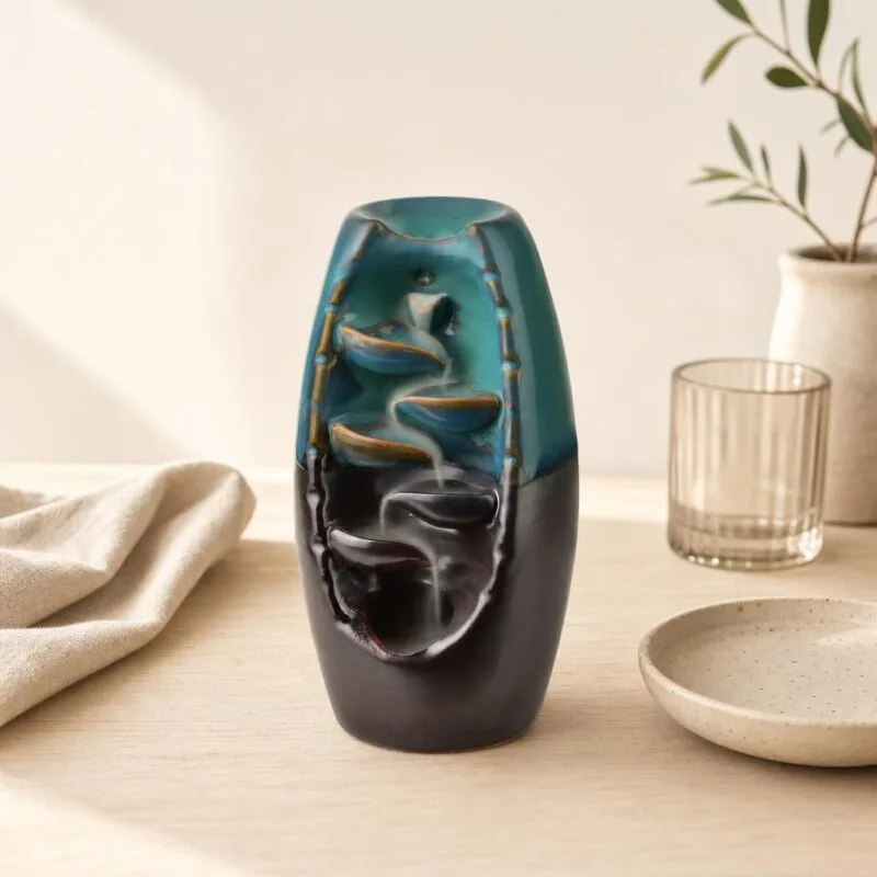 Kominek ceramiczny kaskada dymu 17 cm