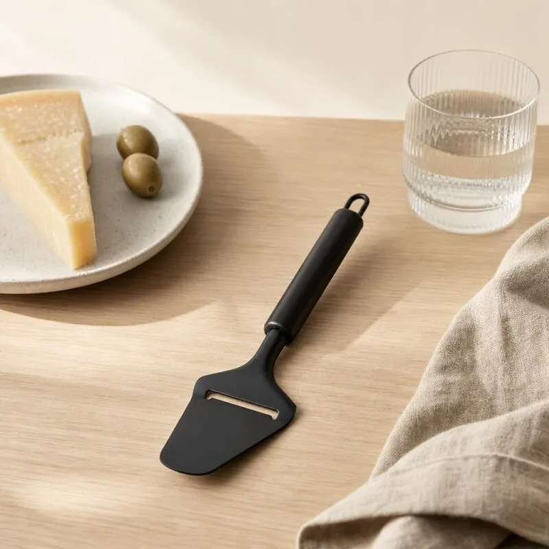 Krajacz stalowy do sera 21,5 cm czarny