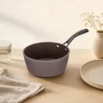 Rondelek aluminiowy 18 cm brązowy