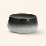 Miska ceramiczna do zupy 16 cm gradient grafit-biel