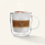 Kubek do kawy szklany 450 ml z podwójną ścianką