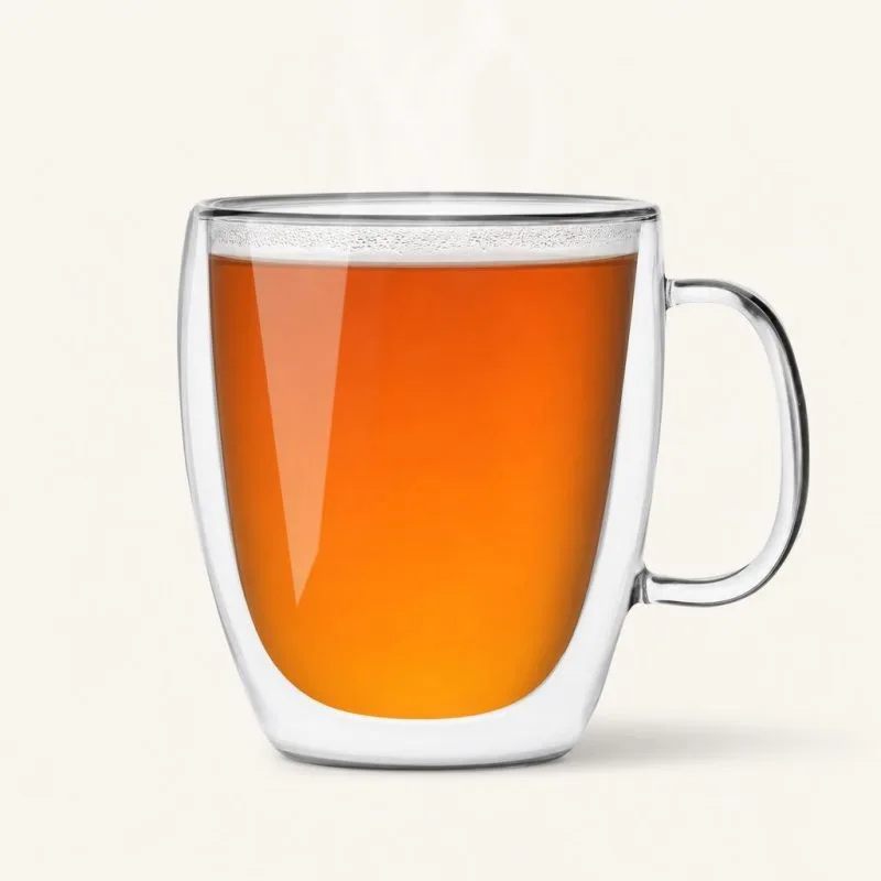 Kubek do kawy szklany 480 ml z podwójną ścianką