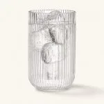 Szklanka ryflowana 430 ml wysoka do wody i drinków